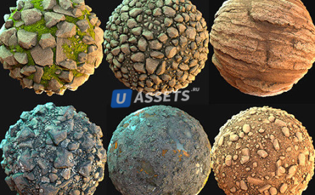 Terrain PBR textures VOL 2