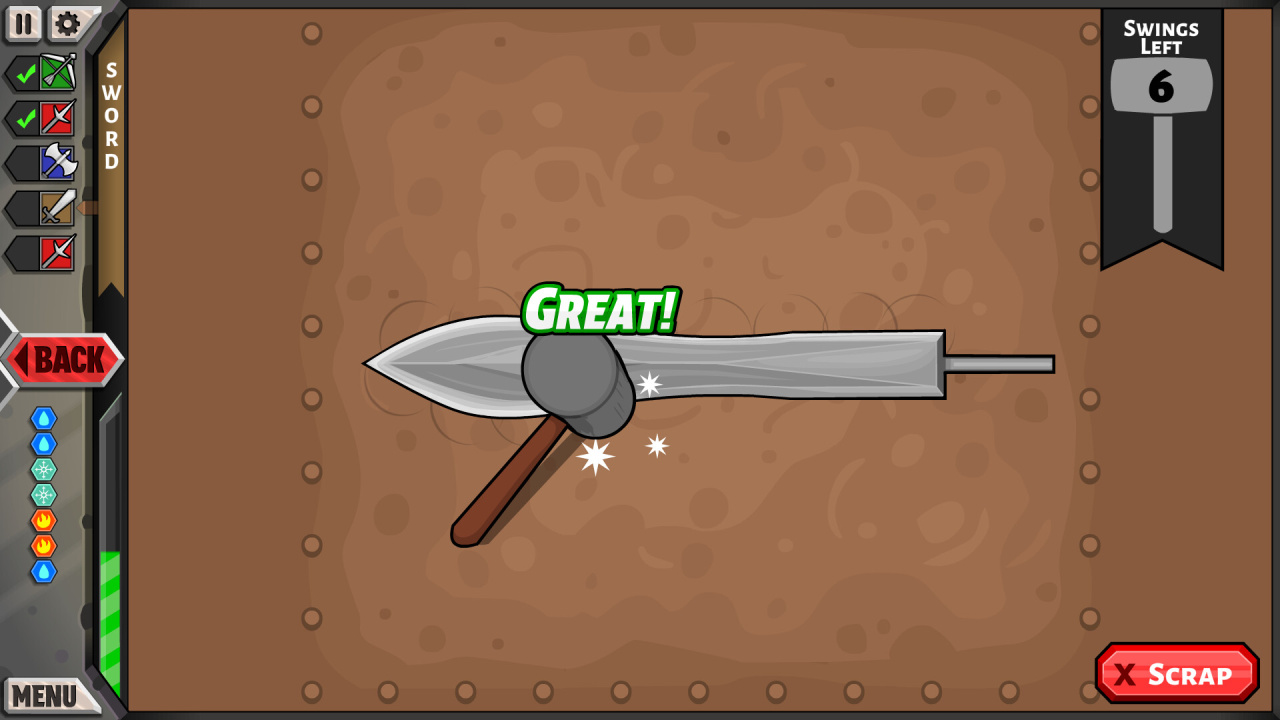 Screenshot #4 - Jacksmith: Weapons and Warriors