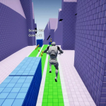 Screenshot #1 - Endless Runner BP Template