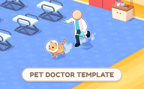 Pet Doctor | Template + Editor