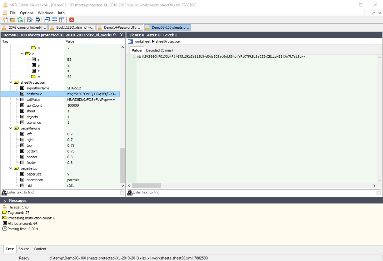 Screenshot #4 - XML Viewer