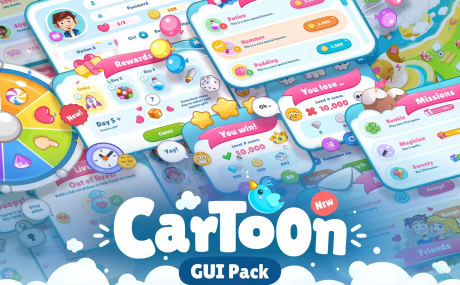 Cartoon GUI Pack
