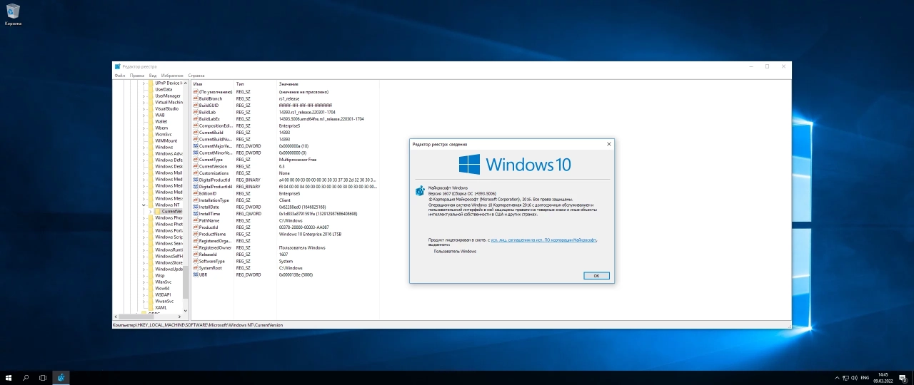 Screenshot #4 - Windows 10 Enterprise 2016 LTSB with Update [14393.5006] AIO 8in2 (x86-x64) by adguard (v22.03.09)