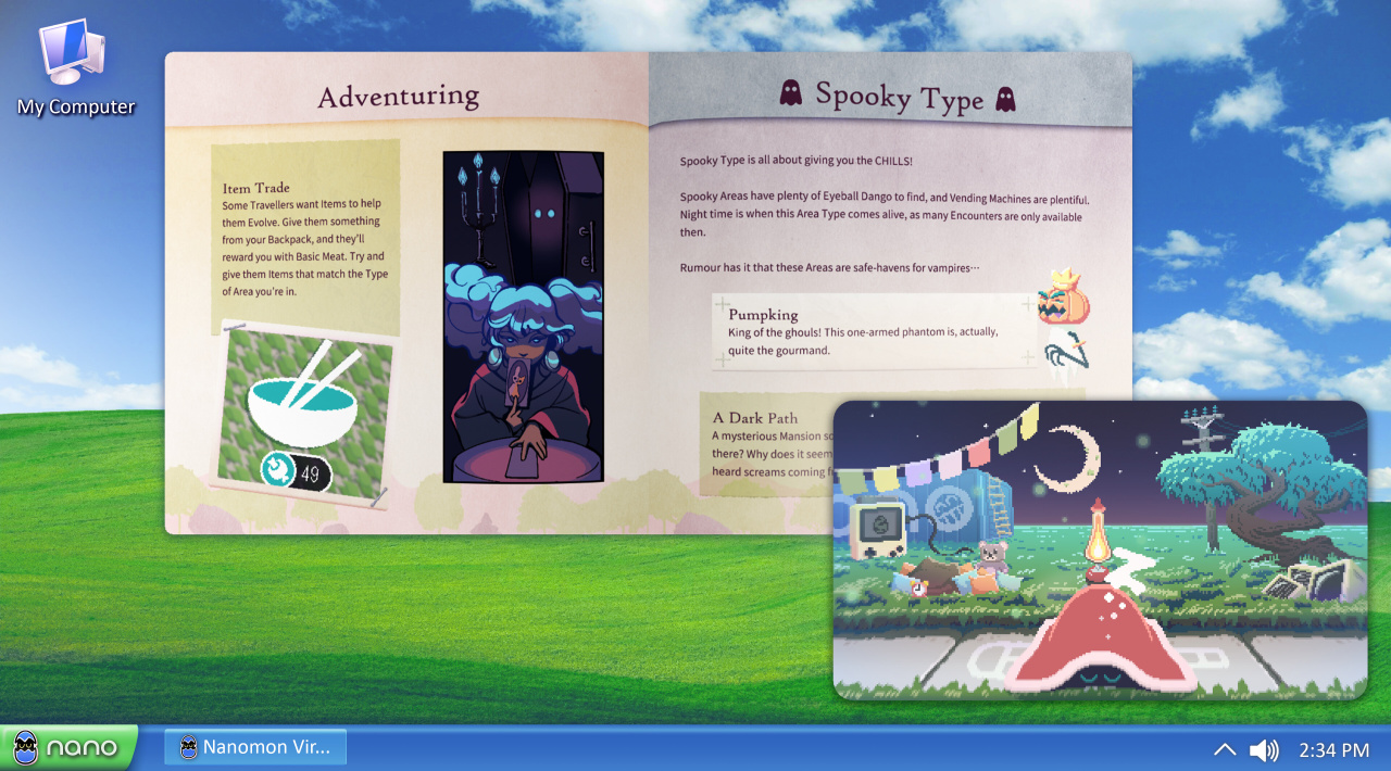 Screenshot #3 - Nanomon Virtual Pet