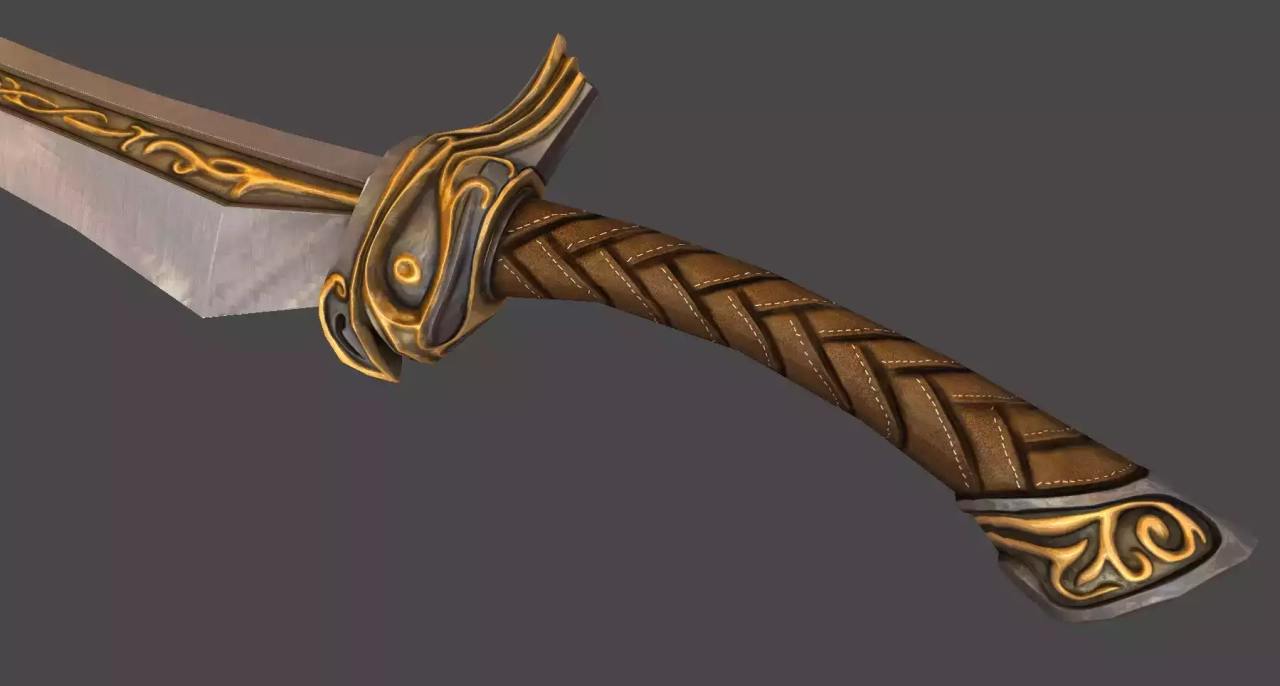 Screenshot #2 - Golden Noble Fantasy Blade