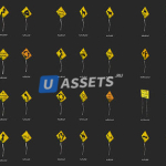 Screenshot #4 - 430 Prefab Traffic Signs