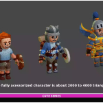 Screenshot #1 - Male Knight Modular Pack 01 Cute Series