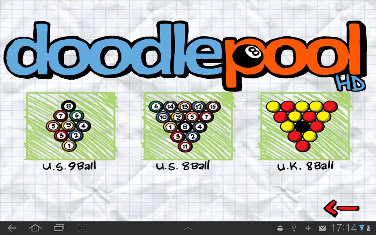 Screenshot #17 - DOODLE POOL HD 2.4