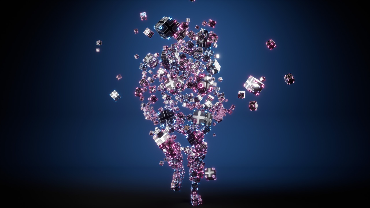 Screenshot #10 - Cyber Cubes: Mimic (4.27 and 5.0 – 5.7) for Unreal Engine