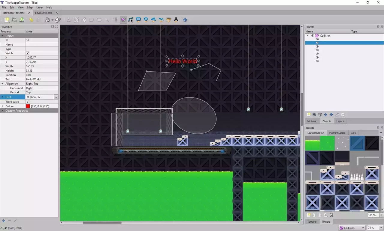 Screenshot #1 - Tiled TMX Importer