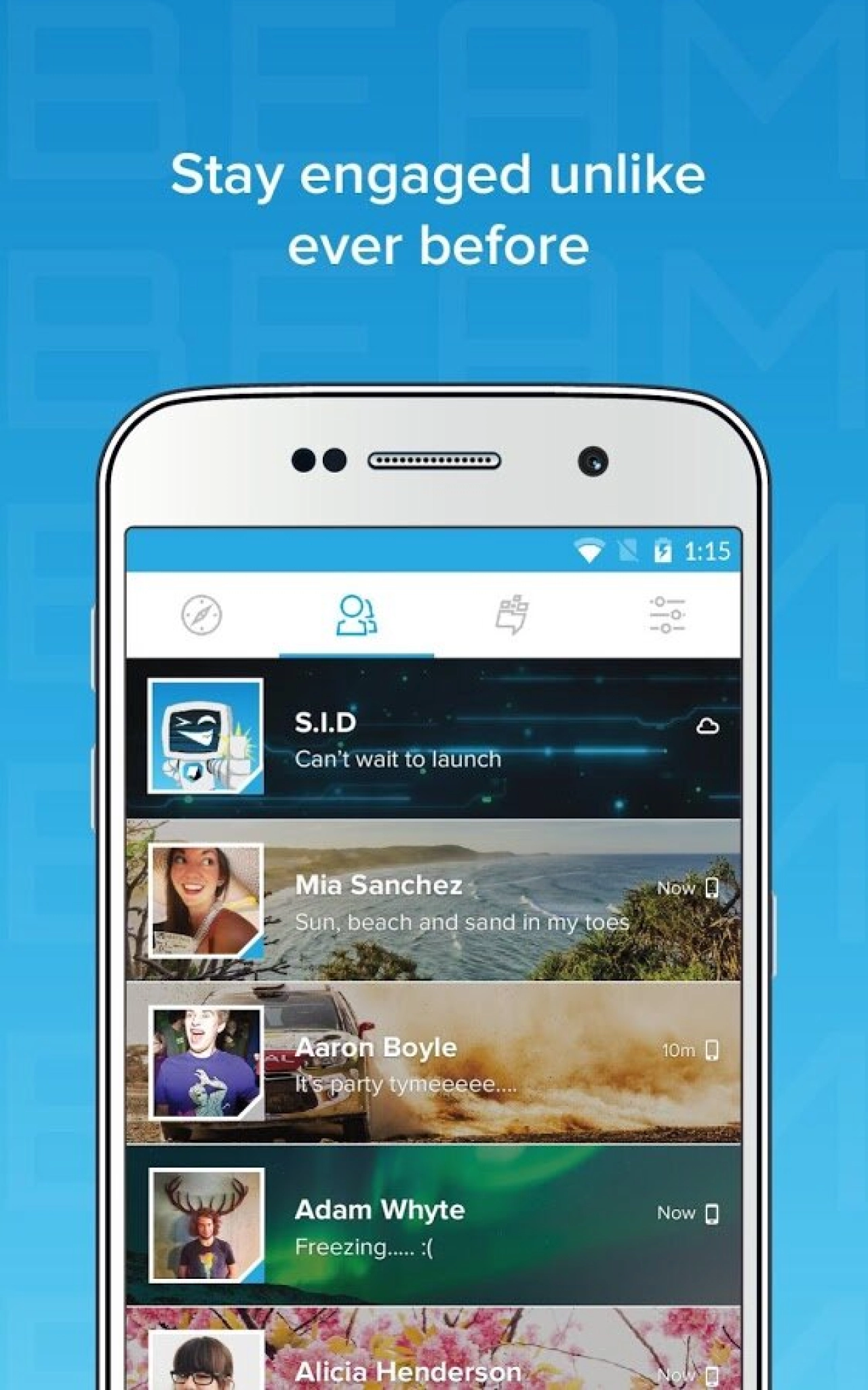 Screenshot #3 - BEAM MESSENGER: REAL TIME TEXT 1.4.90