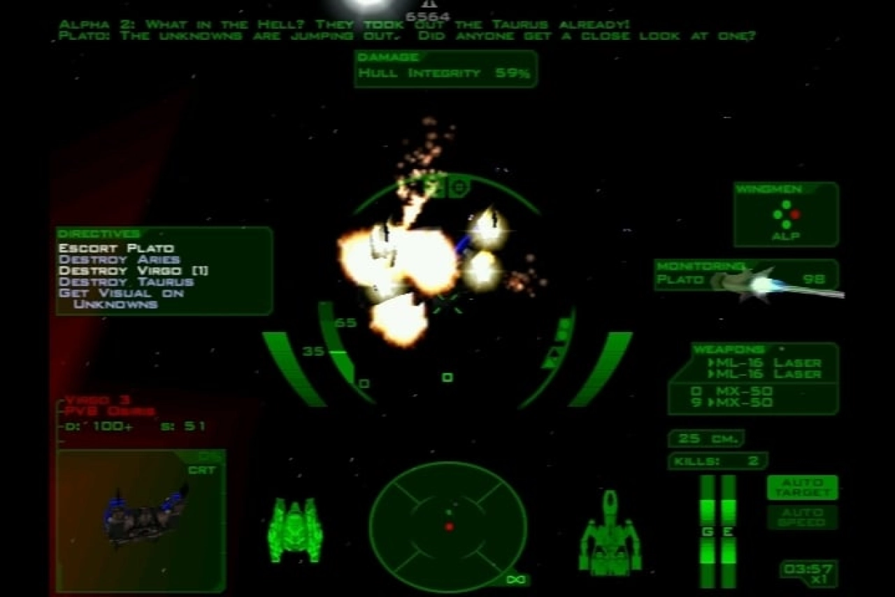 Screenshot #4 - Descent: FreeSpace - The Great War