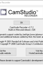 Screenshot #2 - CamStudio