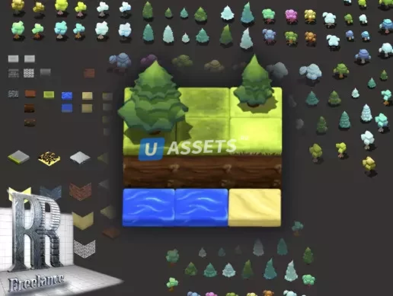 Screenshot #1 - Environment Sprite Pack + TopDown Tileset
