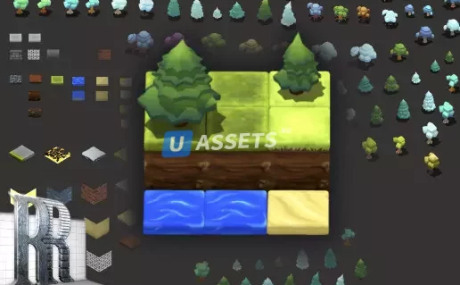Environment Sprite Pack + TopDown Tileset