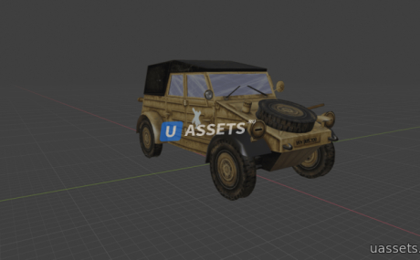 3D Model Kubelwagen