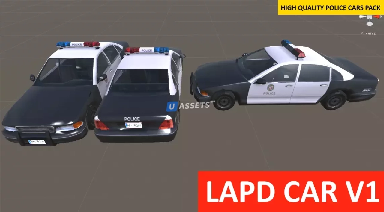 Screenshot #2 - Police Car Pack