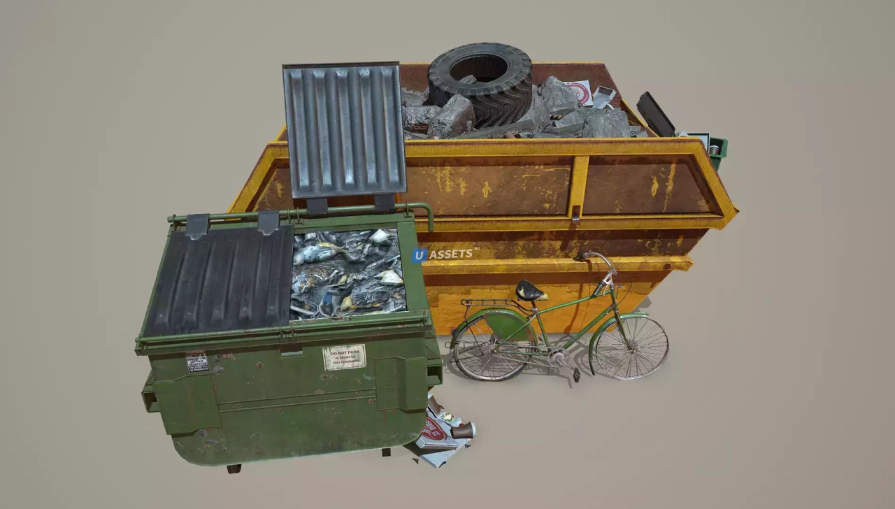 Screenshot #1 - Industrial Trash Pack