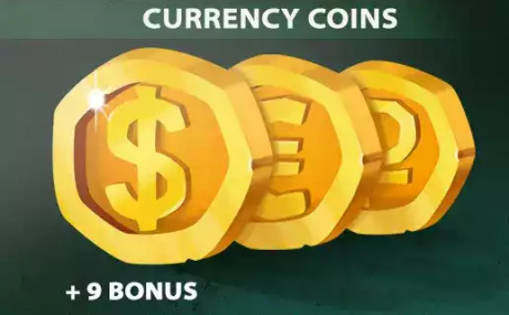 Currency coins