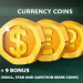 Currency coins