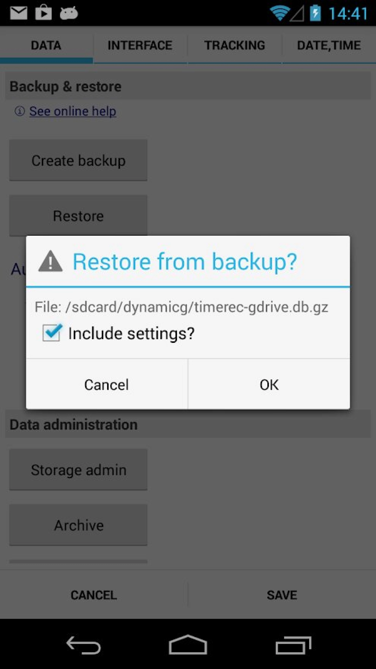 Screenshot #3 - DYNAMICG GOOGLE DRIVE PLUGIN 7.90
