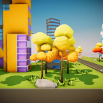 Screenshot #3 - Low Poly Racing Environment