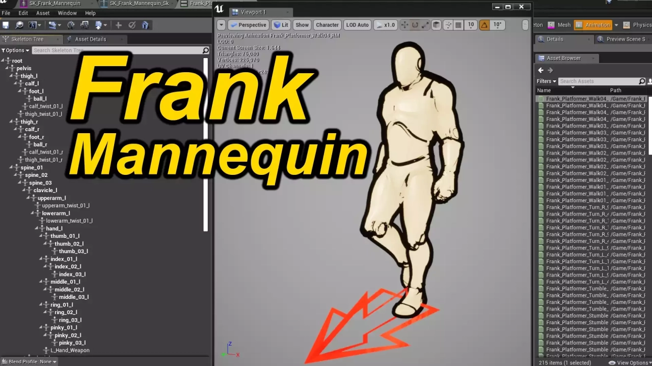 Screenshot #1 - Frank Platformer 1 (215 Anim)