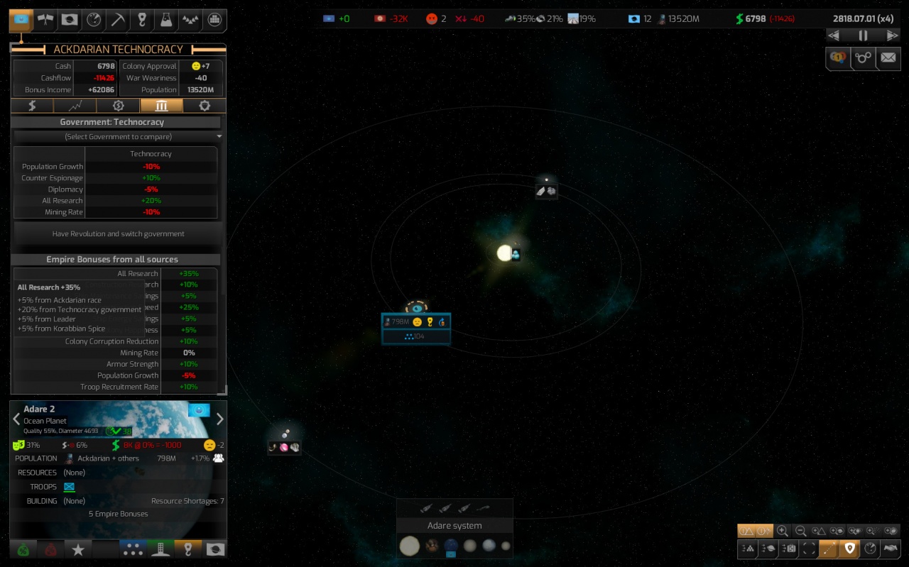 Screenshot #4 - Distant Worlds 2