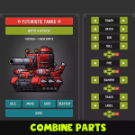 Screenshot #4 - Futuristic Tanks Builder & Animation