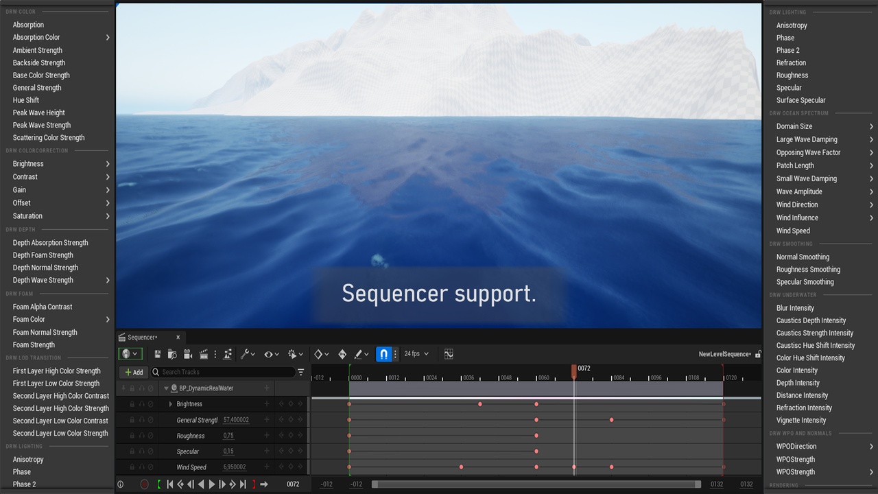 Screenshot #7 - Dynamic Real Water — Реалистичная система воды для Unreal Engine 5