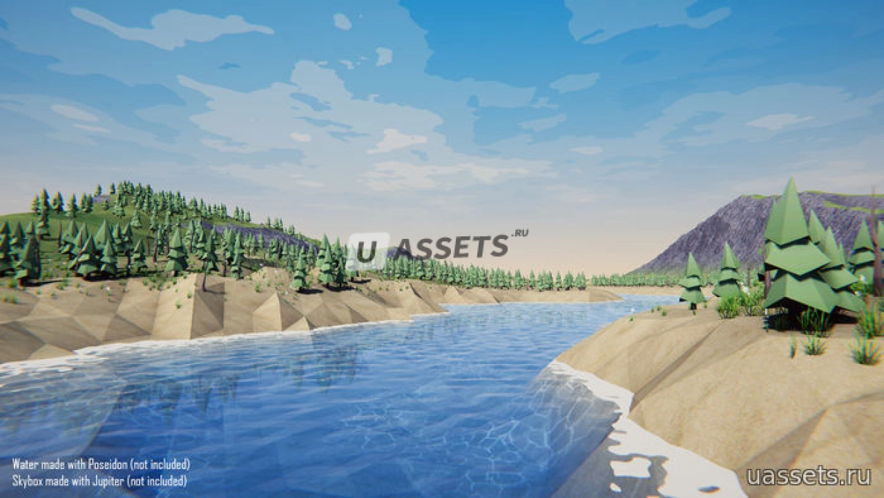 Screenshot #2 - Low Poly Terrain - Polaris 2020