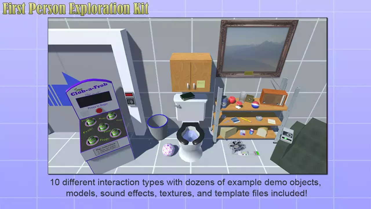 Screenshot #3 - First Person Exploration Kit Unity