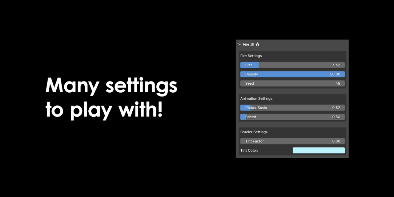 Screenshot #1 - Blender - Fire It v1.0