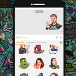 Screenshot #2 - СТИКЕРЫ ДЛЯ ТЕЛЕГРАМ И ОДНОКЛАССНИКИ 1.0.13