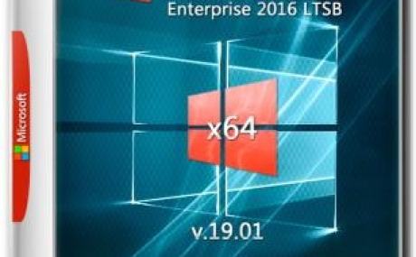 Windows 10 Enterprise LTSB 2016 x64 En+Ru+Uk v19.01