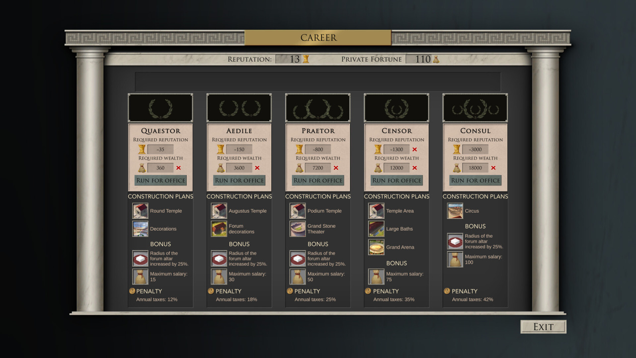Screenshot #10 - Pax Augusta