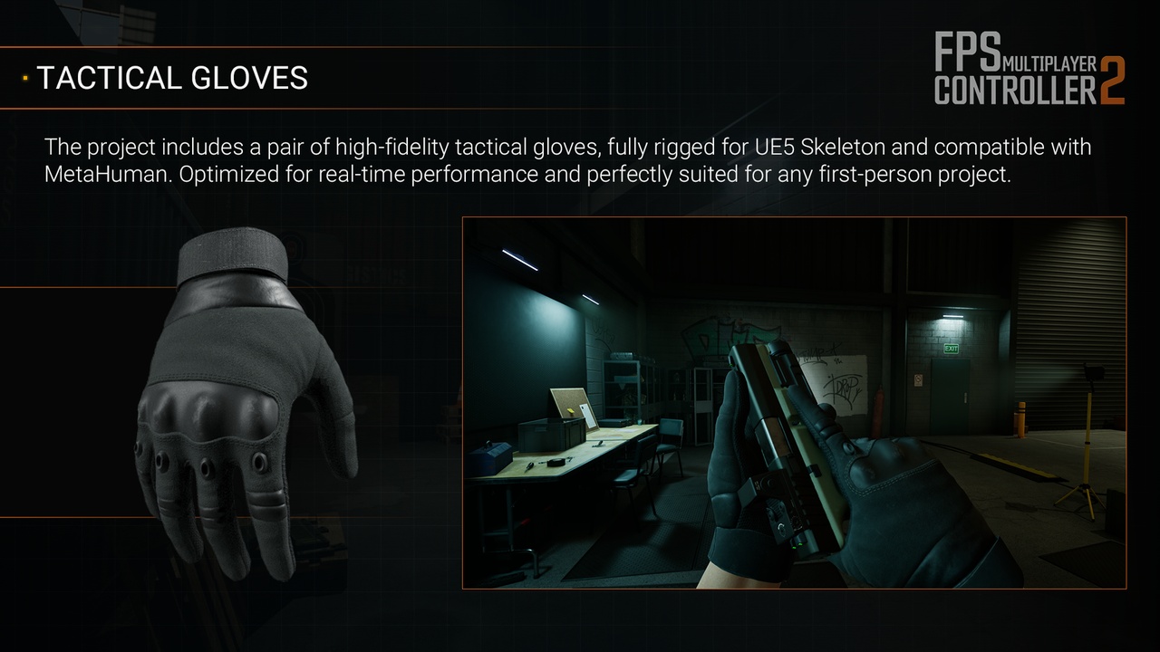 Screenshot #5 - FPS Multiplayer Controller UE5.4