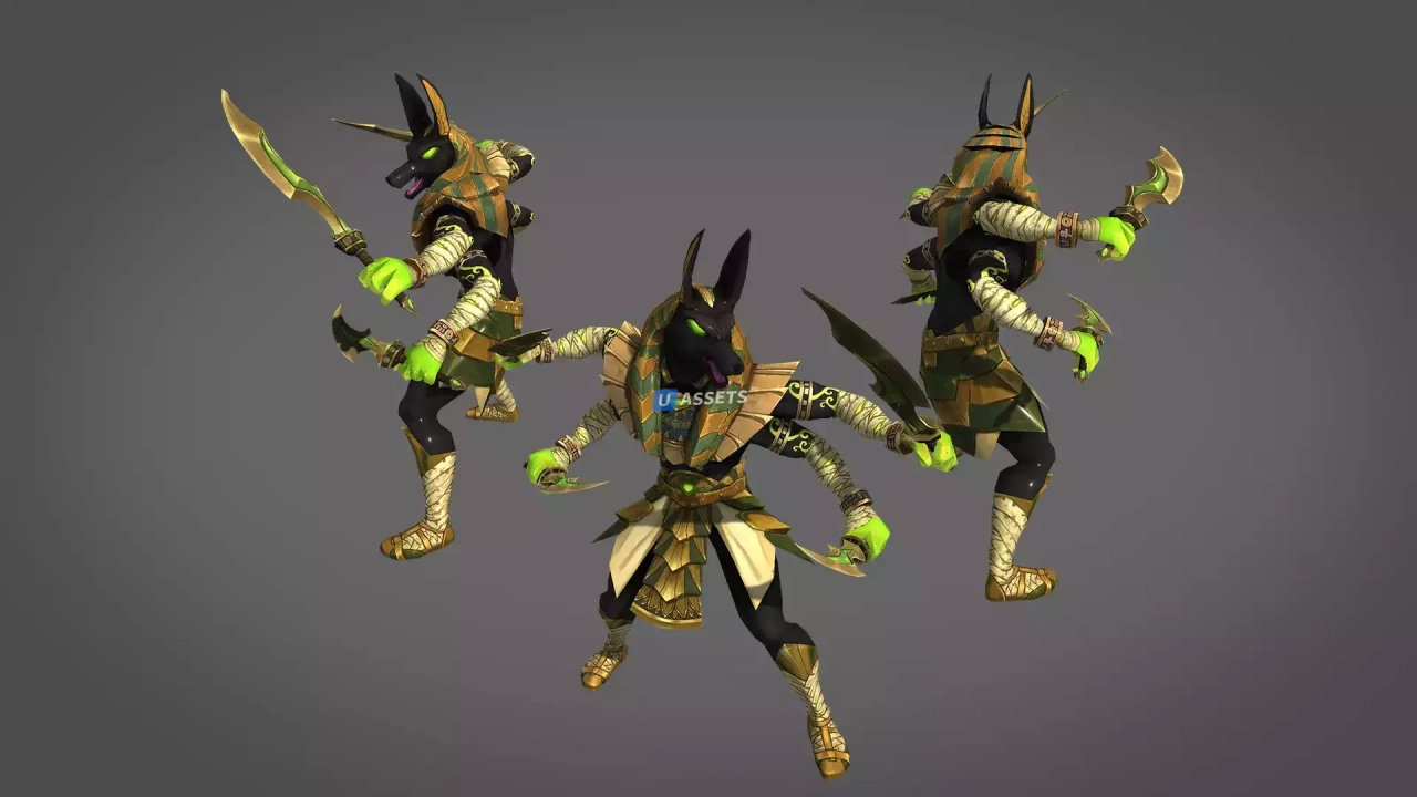 Screenshot #3 - Egypt Pack - Anubis Boss