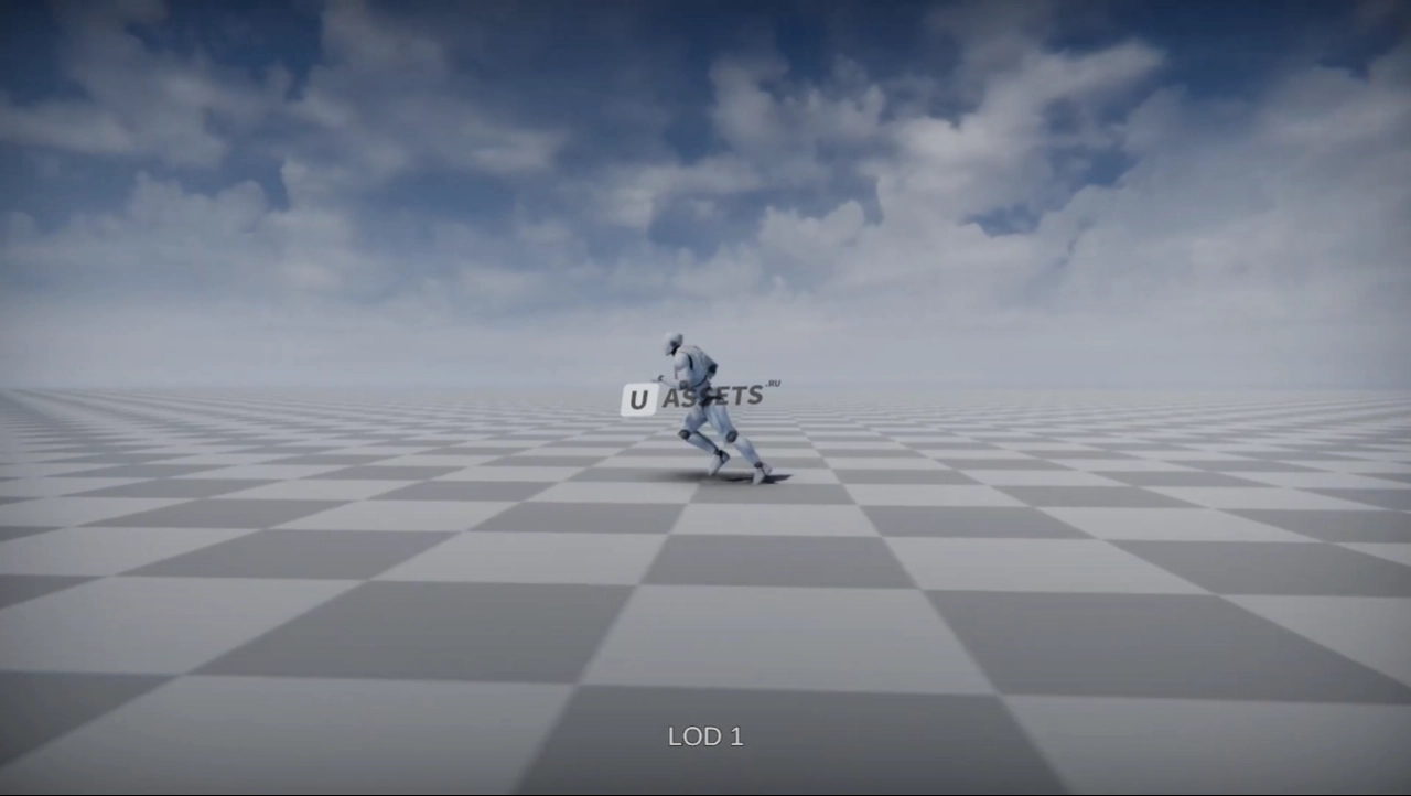 Screenshot #4 - Animation LOD Unity3D