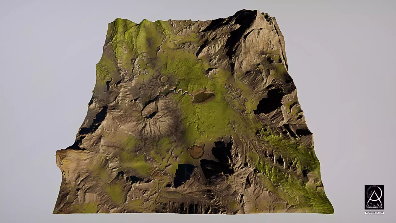 Screenshot #4 - Atlas - terrain editor