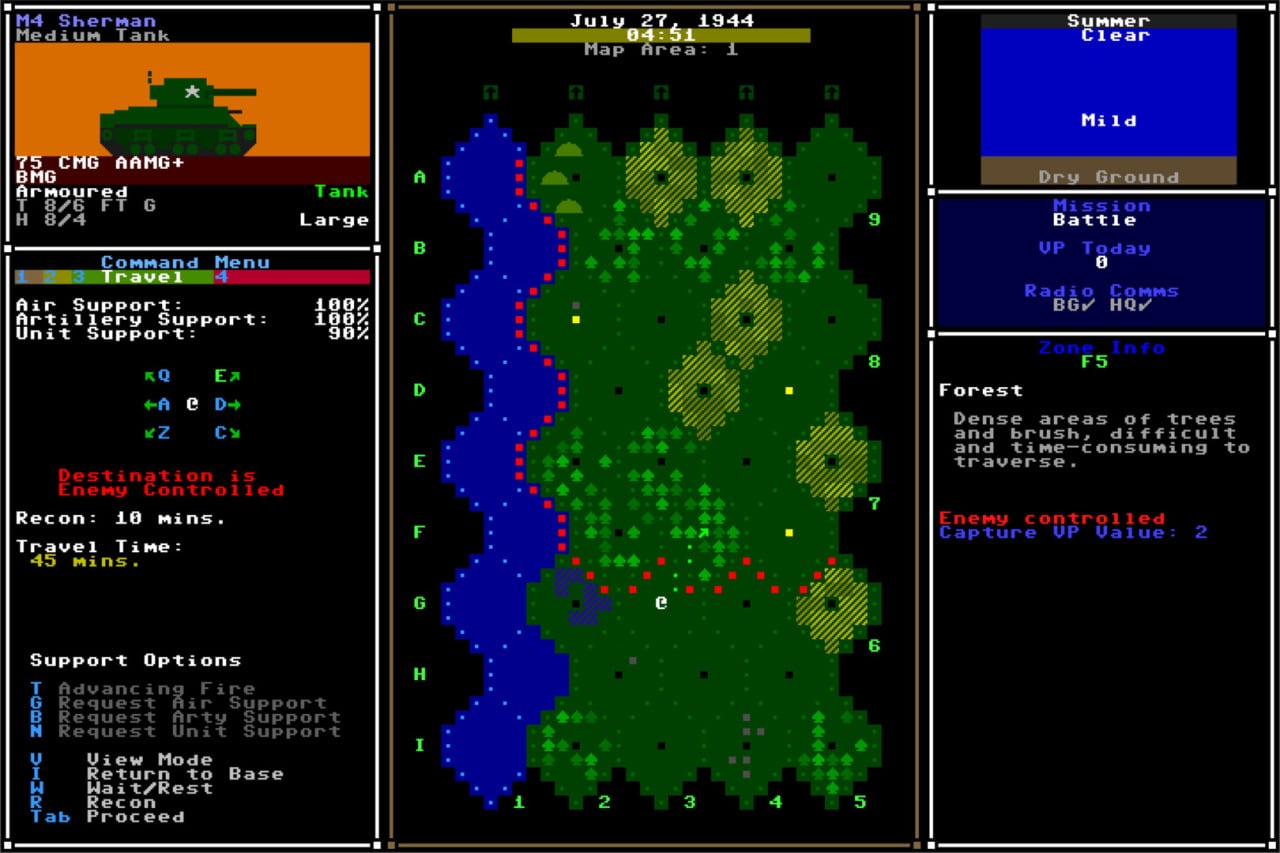 Screenshot #1 - Armoured Commander 2