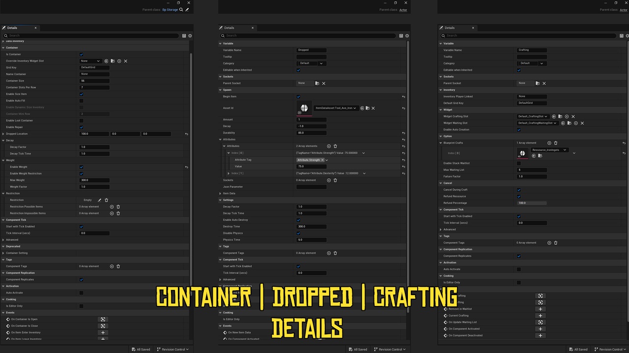 Screenshot #1 - Chestory Inventory System v3.6.1 (Unreal Engine 5.7)