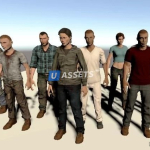 Screenshot #1 - Бесплатные 3D модели персонажей