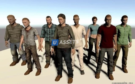Бесплатные 3D модели персонажей