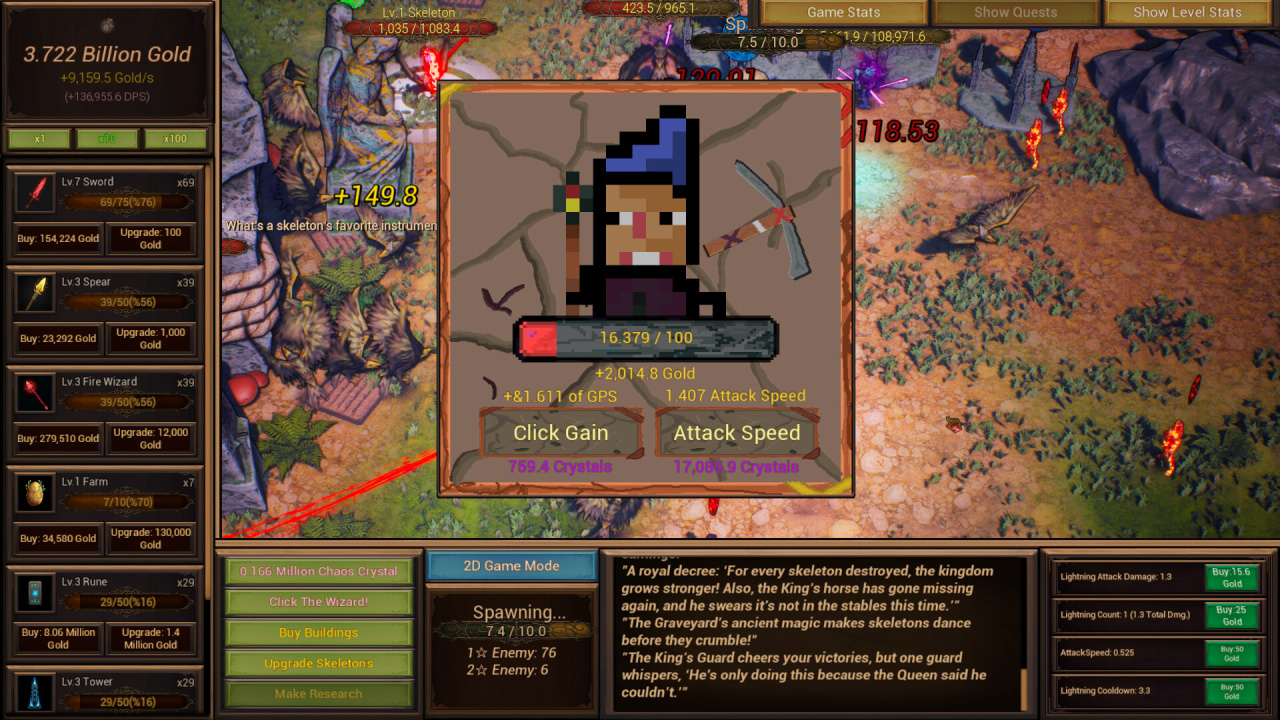 Screenshot #6 - Kill The Skeletons