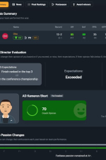Screenshot #9 - Football Coach: College Dynasty
