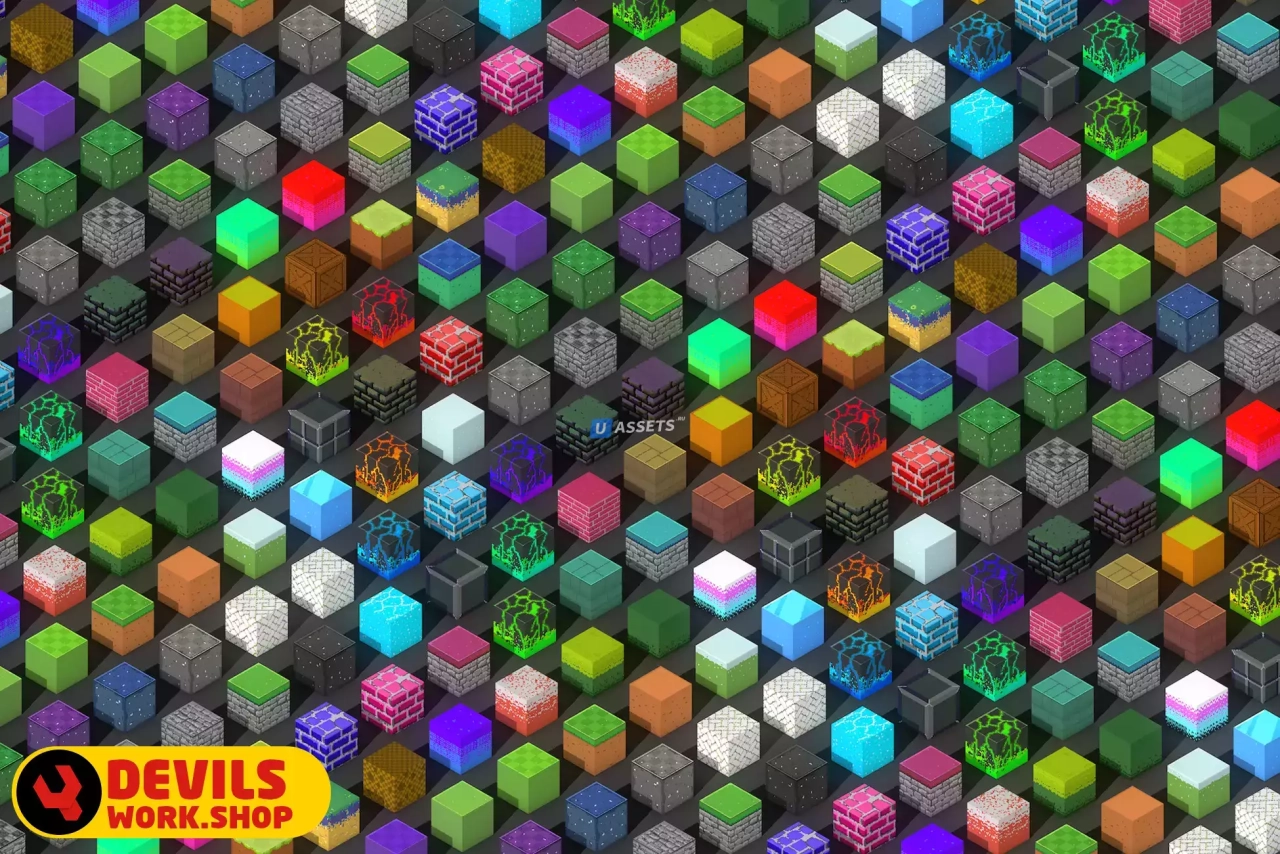 Screenshot #1 - 2D PixelArt - Isometric Blocks