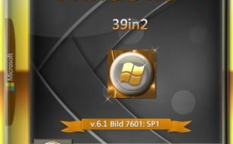 Windows 7 SP1 -39in2- BY IZUAL (x86-x64) (2018)