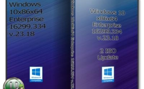 Windows 10 Корпоративная 16299.334 x86/x64 (Uralsoft)