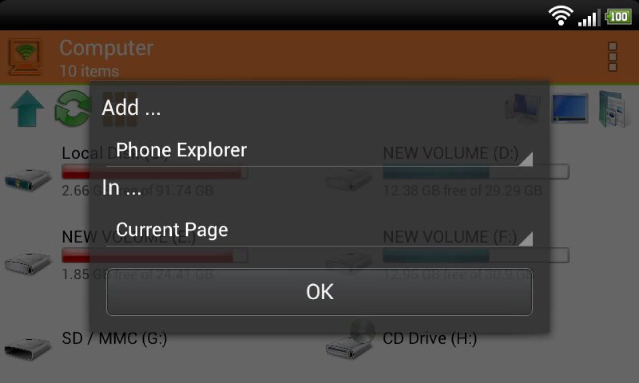 Screenshot #4 - WIFI PC FILE EXPLORER 1.5.26